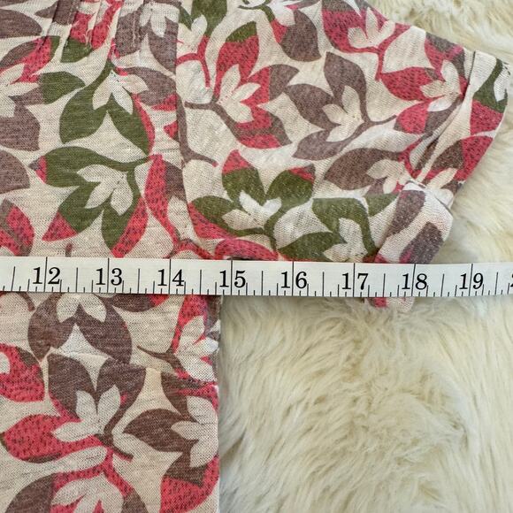 White Stuff Floral Linen Button Down Shirt 2 NWOT - Picture 8 of 10